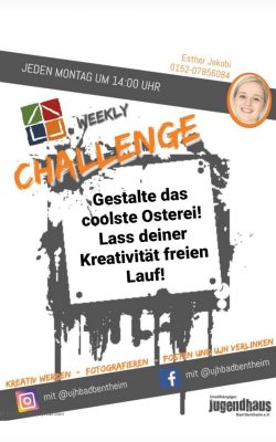 Challenge – Woche 1 – Osterei Challenge - Woche 1 - Osterei